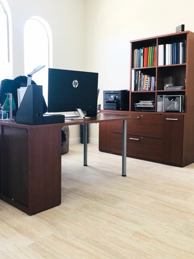 After: the home office once we finished