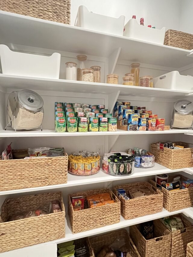 After: the pantry once we finished