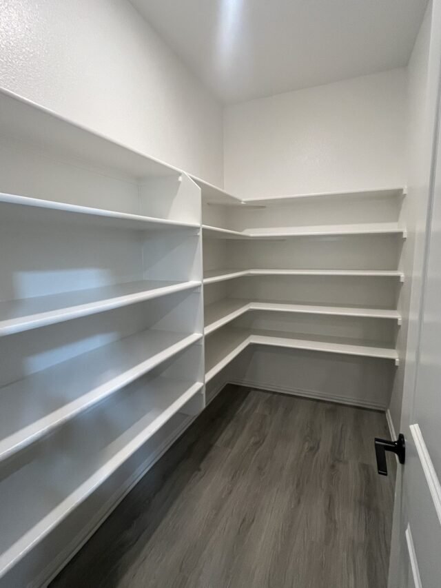 Before: the pantry as we found it
